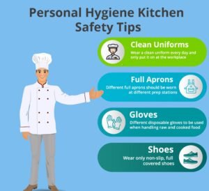 Cleanliness in a Restaurant Kitchen