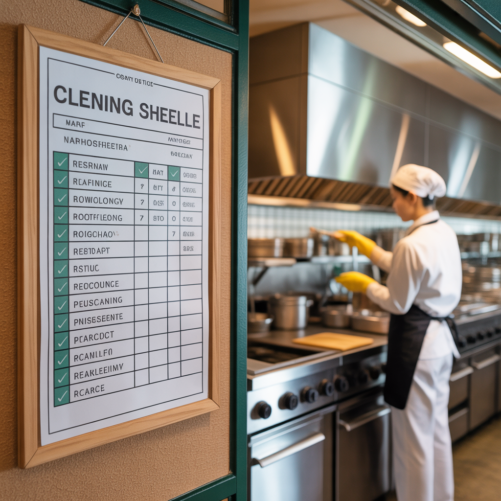 Cleaning Checklist